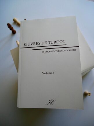 Œuvres de Turgot (5 volumes)