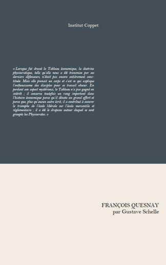 Gustave Schelle - François Quesnay