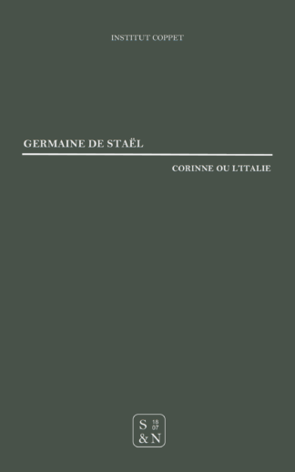 Écrits de Germaine de Staël (10 volumes)
