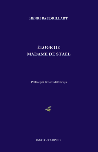 Henri Baudrillart - Éloge de Madame de Staël