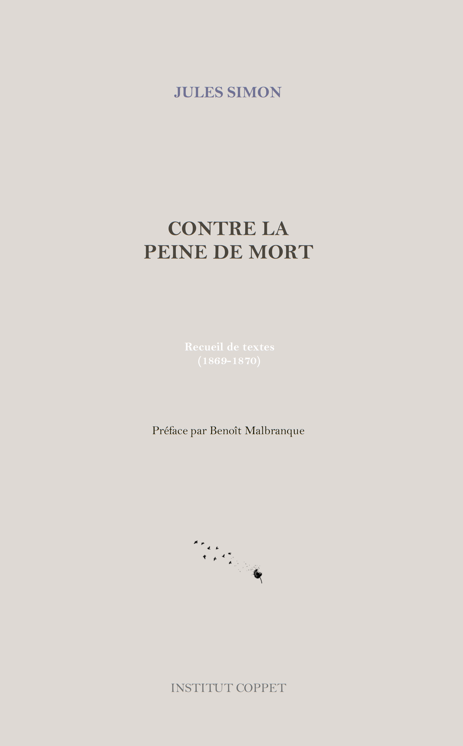 Jules Simon - Contre la peine de mort